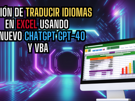 función traducción en excel